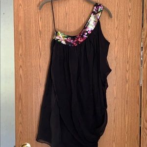 One shoulder tunic